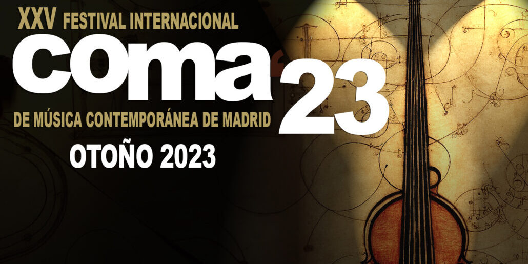 Interpretación de Mario Prisuelos, domingo 1 de octubre, 2023, teatros canal, Festival COMA de Música Contemporánea de Madrid.