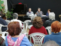 Presentación en el distrito de Chamartín- Madrid, asociacion vecinal Valle Inclán, del libro MIS QUERIDAS GENIAS. 8 NOVIEMBRE