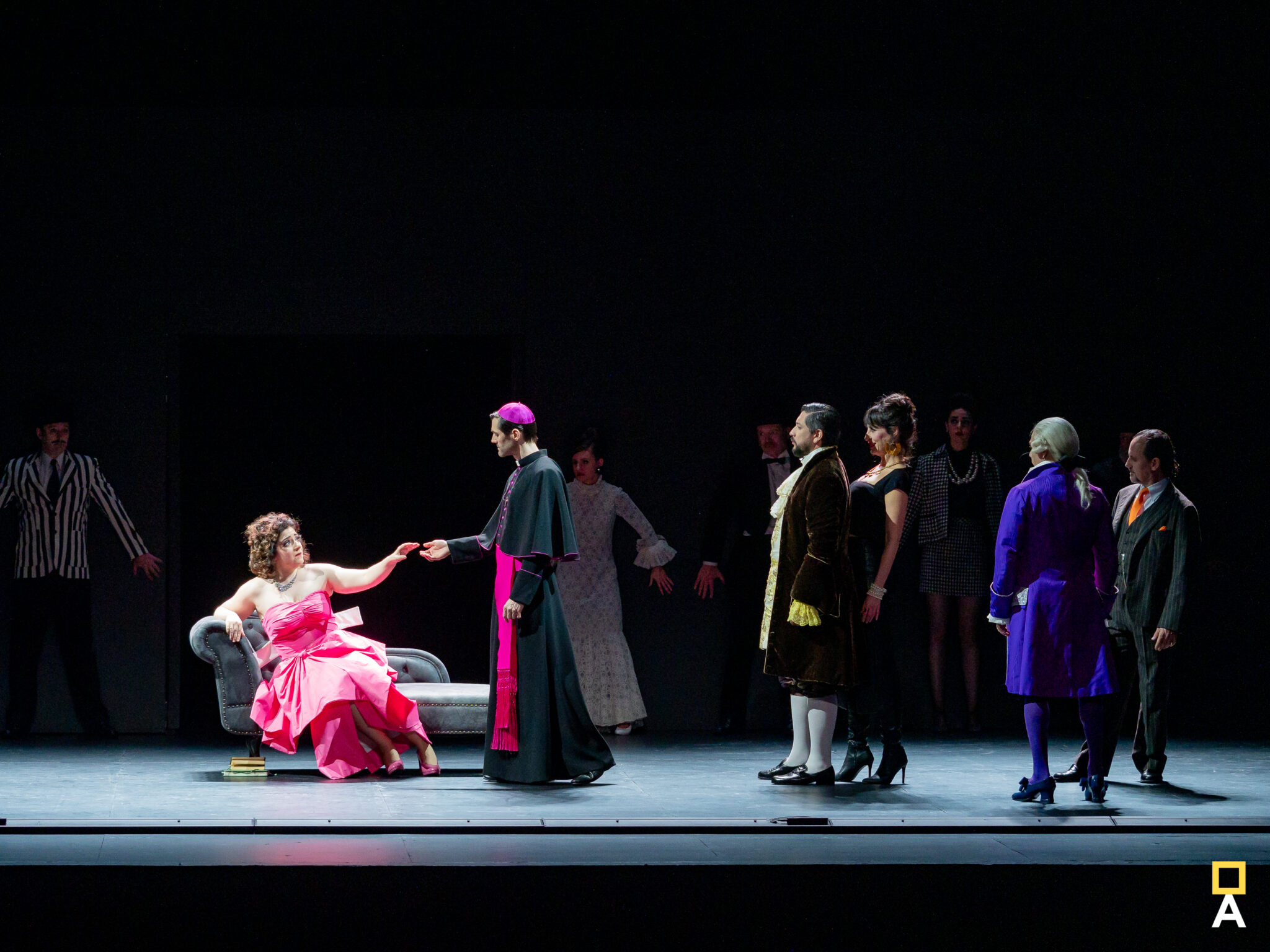 Una escena de «La Regenta» / Foto: Alfonso Suárez